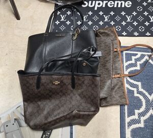 Michael Kors Black and Brown Coach And Micheal Kors Bags